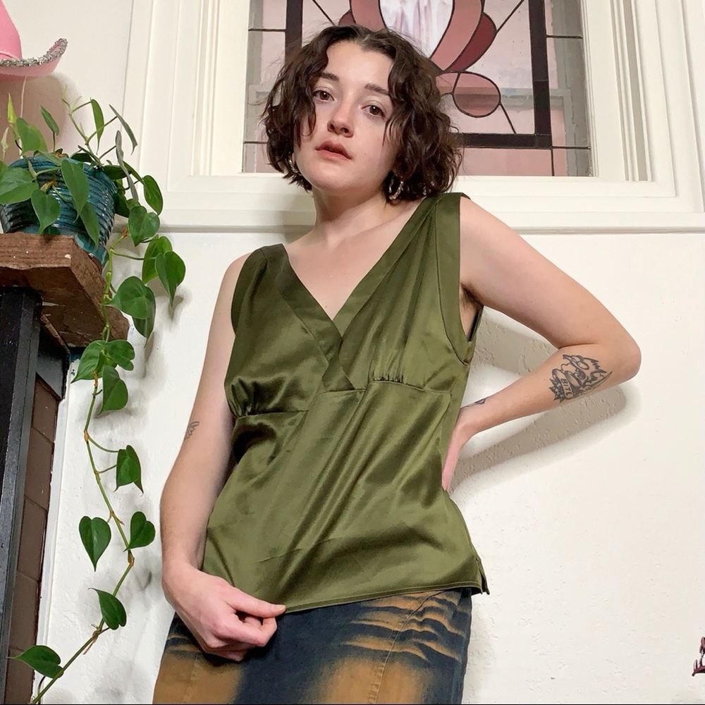 Vintage 1990s Doncaster Silk Tank
